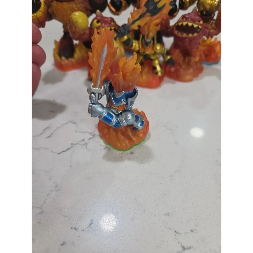 Skylanders Fire Element Figures Lot of 8